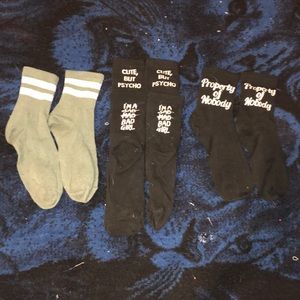 🍄5 for $20🍄Socks x4